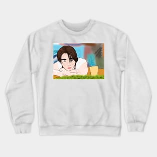 Joshua in Sevententh Heaven by Seventeen Kpop Crewneck Sweatshirt